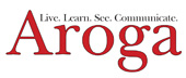 Arogo logo and link to their website