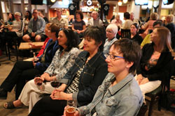 crowd watching the performances